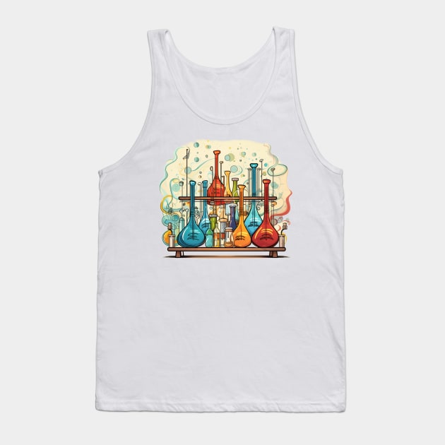 Science Experiment Tank Top by Liana Campbell